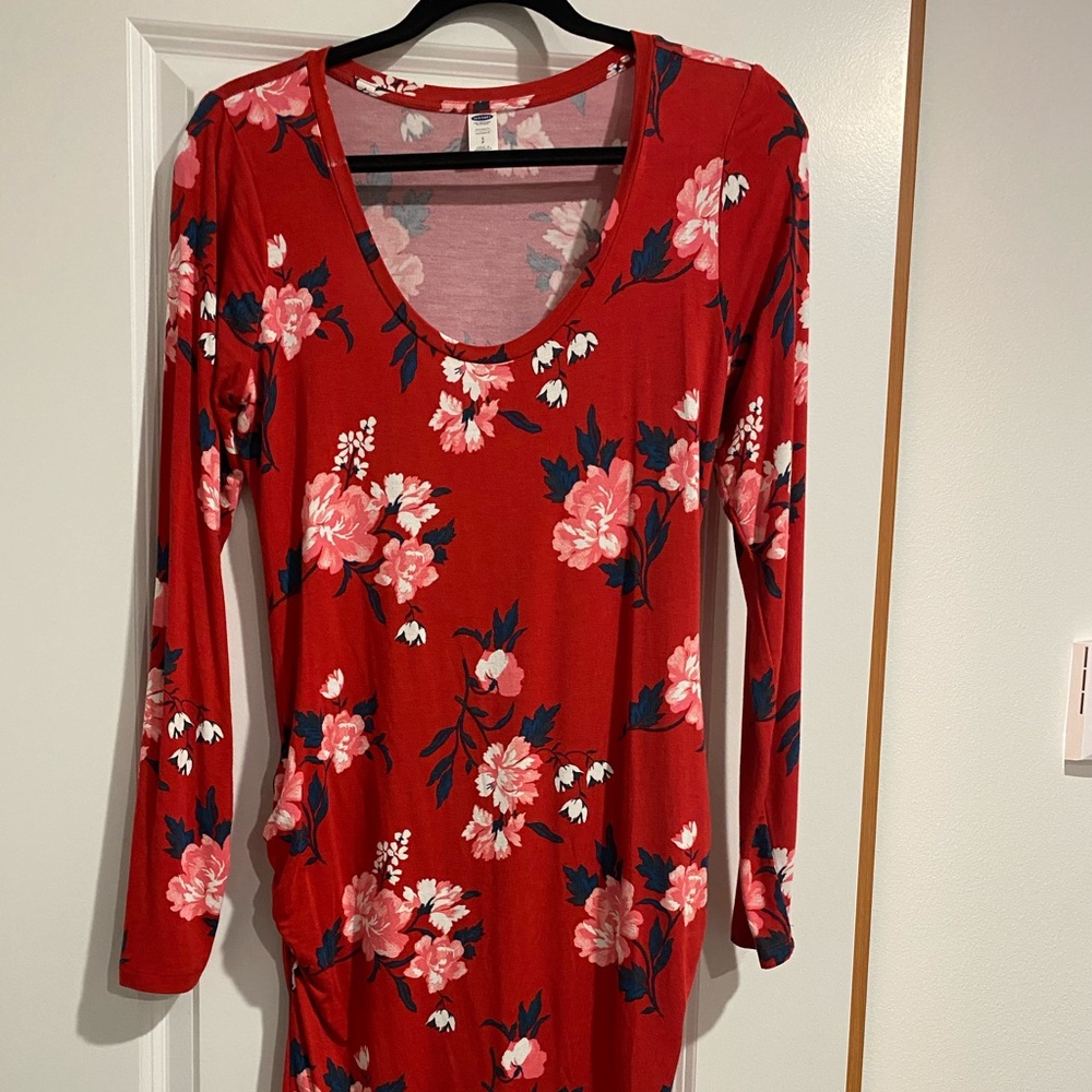 Old navy floral maternity dress
